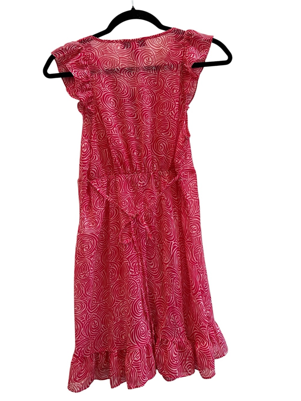 Vintage Betsey Johnson Intimates Pink Swirl Babydoll Chemise Y2K S Coquette Glam - Picture 2 of 5